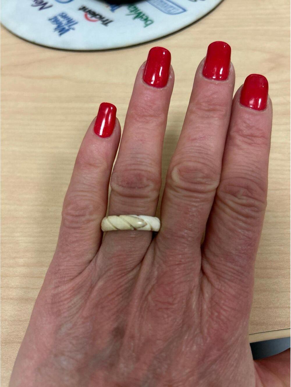 Ivory Shell Band Ring